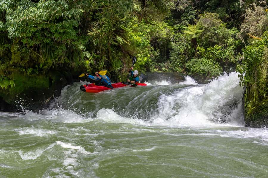Epic Tandem Kayak Tour down the Kaituna River Waterfalls - Key points at a glance