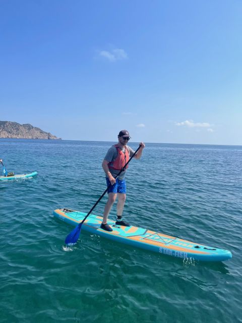 Es Figueral: Standup Paddleboarding Adventure - Ses Mayoles, small caves and the changing route