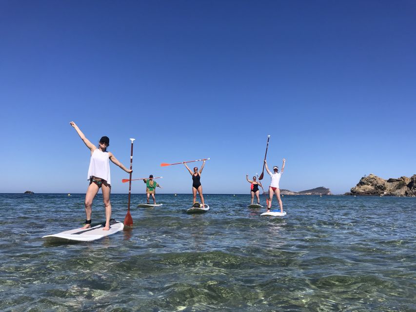 Es Figueral: Standup Paddleboarding Adventure - Tagomago views from the board