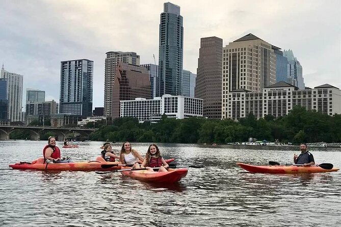 Evening Bat Watching Kayak Tour - Watching the bats beneath Congress Avenue Bridge
