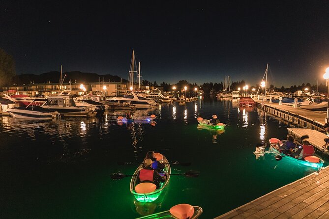 Evening LED Glow Clear Kayak Tour in Lake Tahoe - Why the glowing kayaks are only part of the appeal
