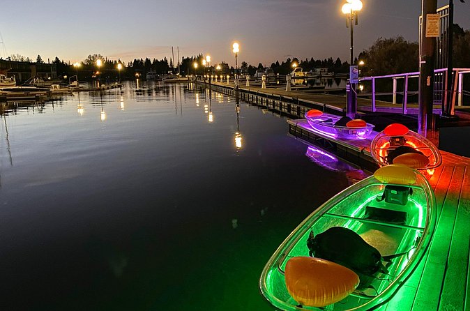 Evening LED Glow Clear Kayak Tour in Lake Tahoe - Wildlife sightings without a promise