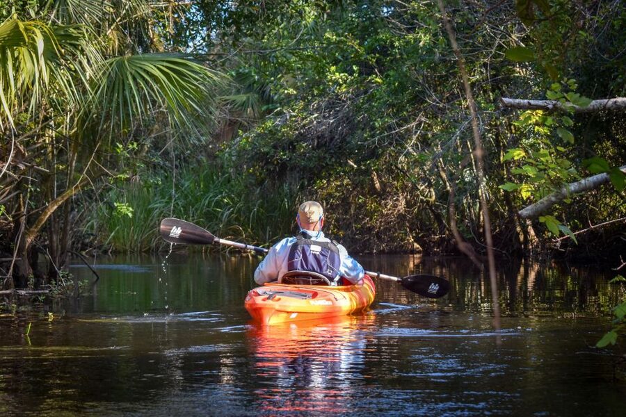 Everglades City: Guided Kayaking Tour and Airboat Ride - The airboat across 259 acres of private wetlands