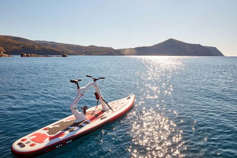 Exclusive sup bike excursion in Cala Ferrera - A 15-minute photo stop at Cala Esmeralda