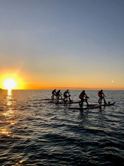 Exclusive sup bike excursion in Cala Ferrera - The final 30 minutes back on the water