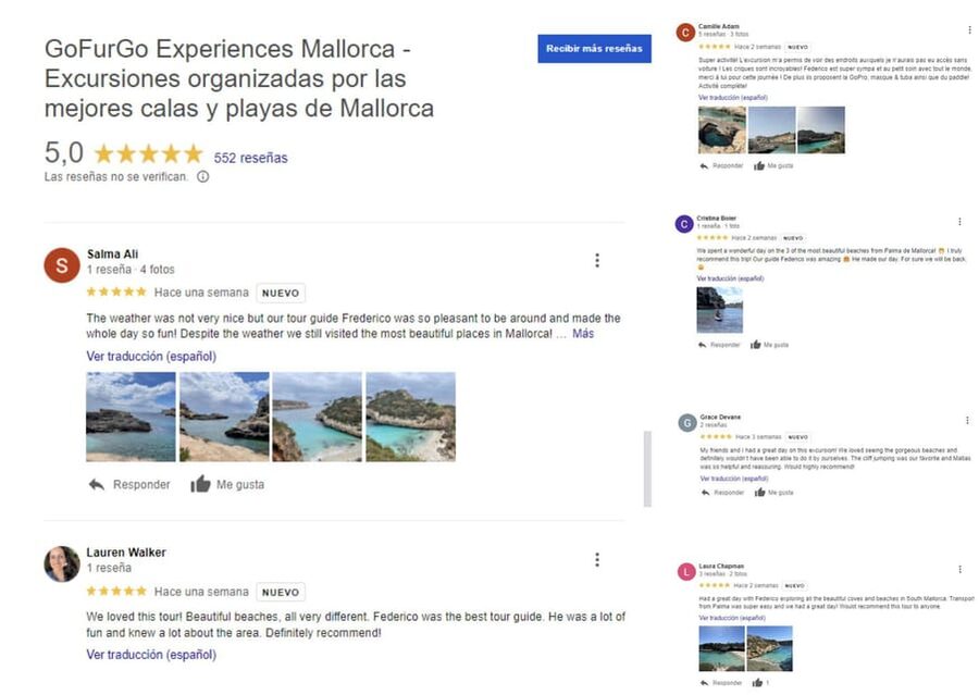 Experinence Cala Agulla / Molto with Paddlesurf and snorkel - What the van ride adds to the day