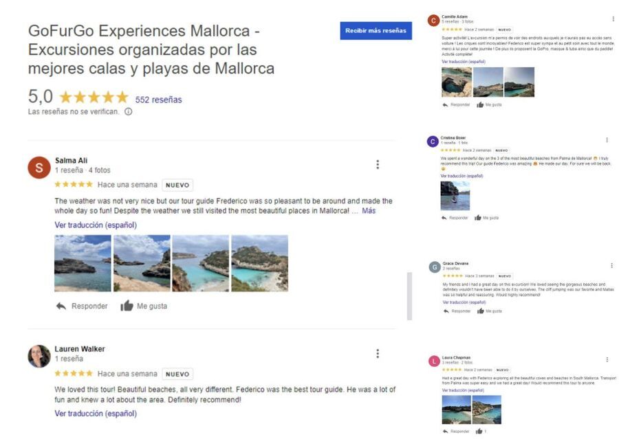 Experinence Cala Agulla / Molto with Paddlesurf and snorkel - Cala Agulla: the spacious first stop