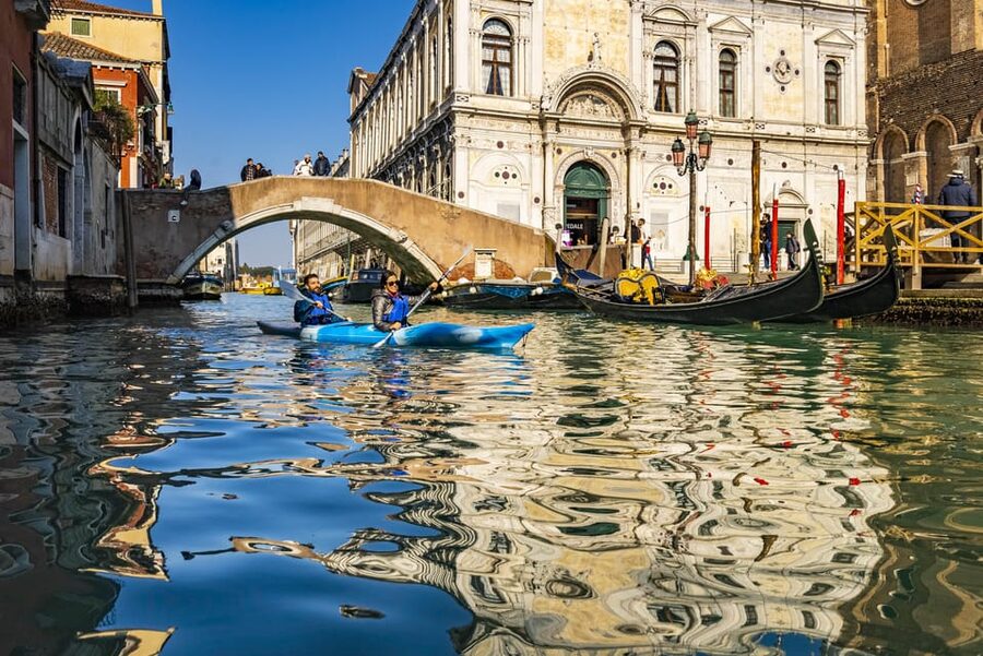 Family Kayaking Tour: Discovering Venice - Venice from a kayak, not from a vaporetto