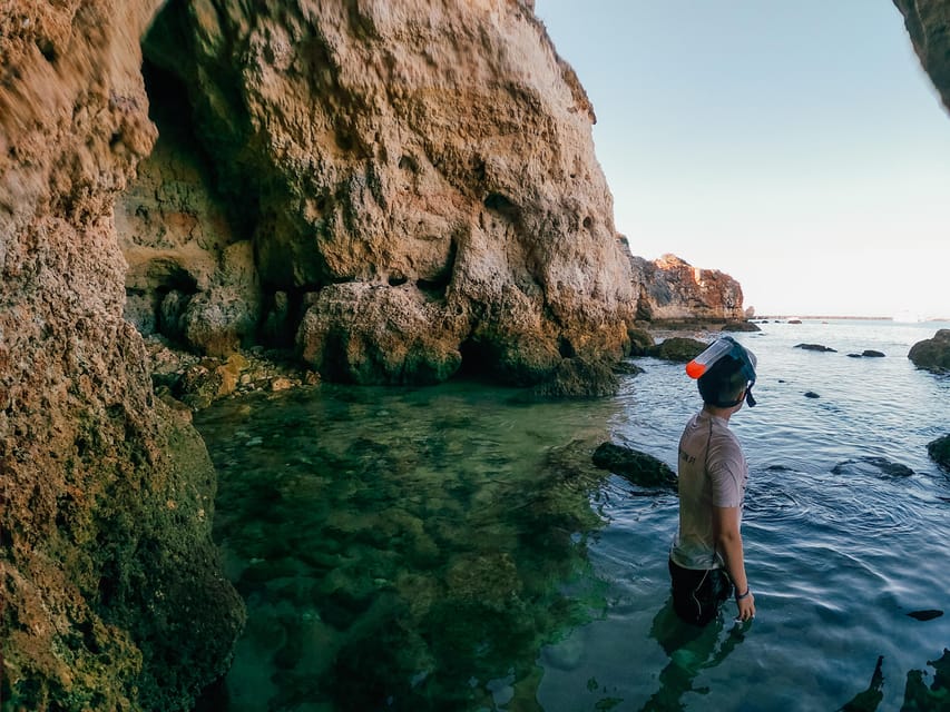 Ferragudo: Self-Guided Kayak & SUP Adventure - Adding snorkeling for €3
