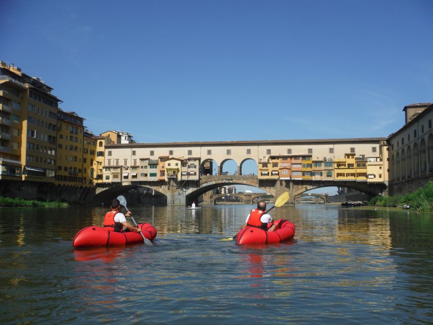 Florence: Ponte Vecchio and City Sights Guided Kayak Cruise - Practical timing and planning advice