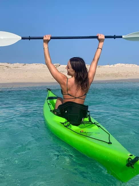Formentera: Kayak Rental - Paddling the clear water around Illetas