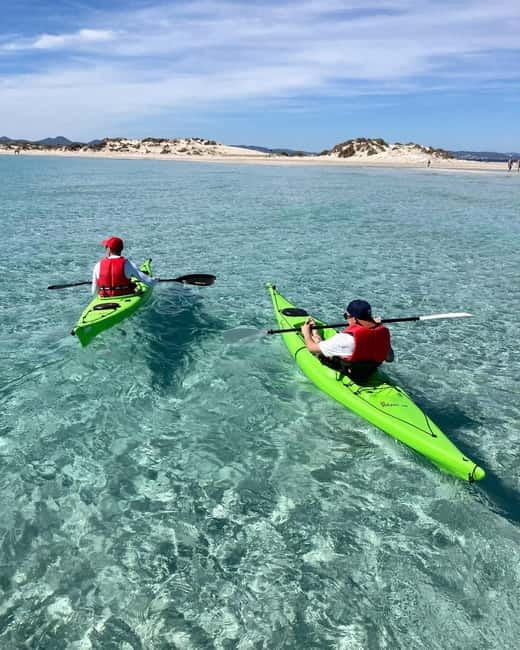 Formentera: Kayak Rental - What the first few minutes feel like
