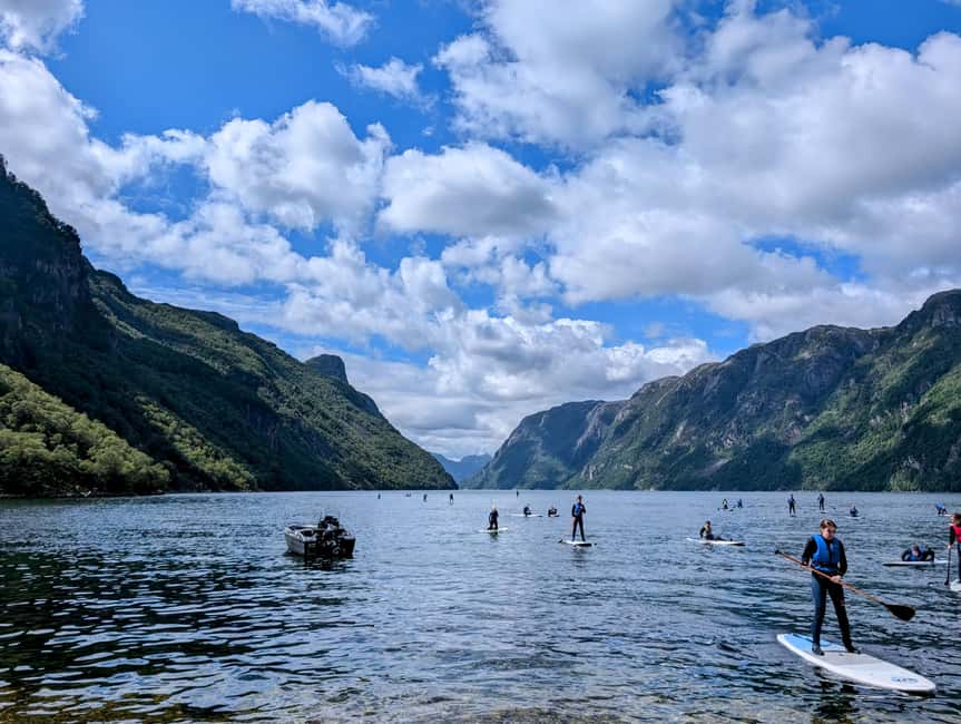 Frafjord Paddling & Månafossen Waterfall Hike Stavanger - One day, two sides of Fjord Norway