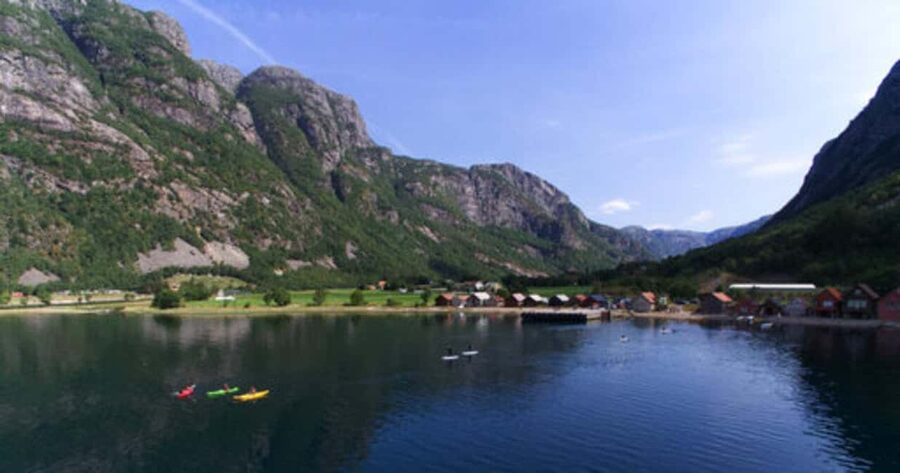 Frafjord Paddling & Månafossen Waterfall Hike Stavanger - Two hours on a kayak or SUP