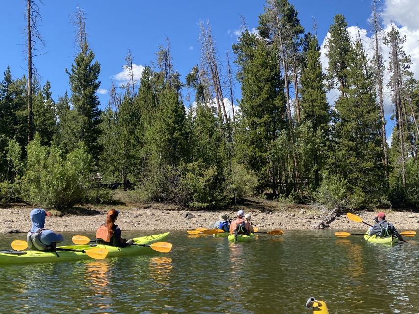 Frisco: Dillon Reservoir Guided Island Tour by Kayak - Paddling out with Colorado’s tallest peaks ahead