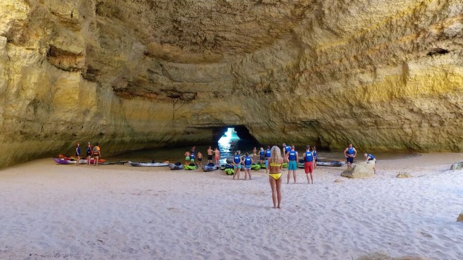From Albufeira: Benagil Hidden Caves Tour by Kayak - What to bring and who should book
