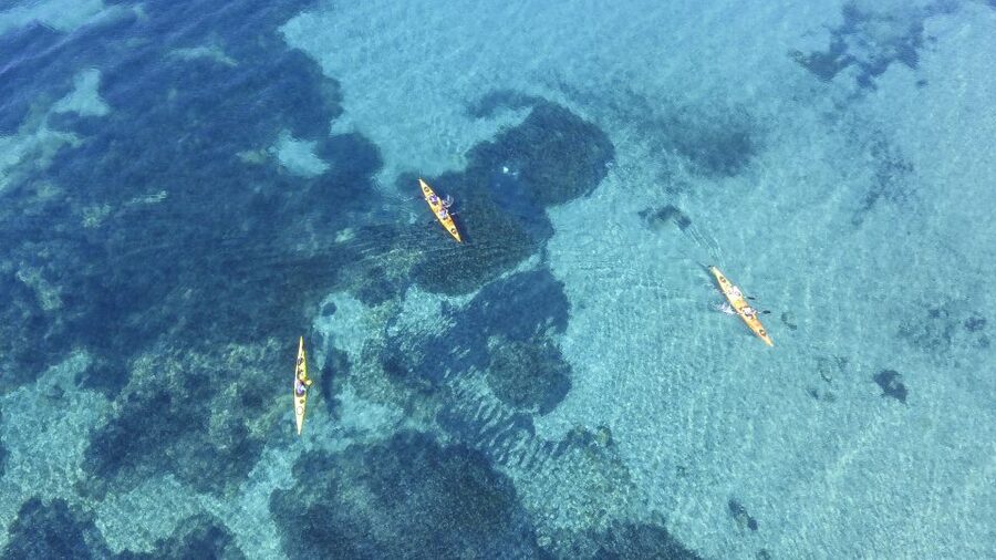 From Athens: Cape Sounion Guided Kayaking Tour with Lunch - Archi Island or Legrena Beach for a swim