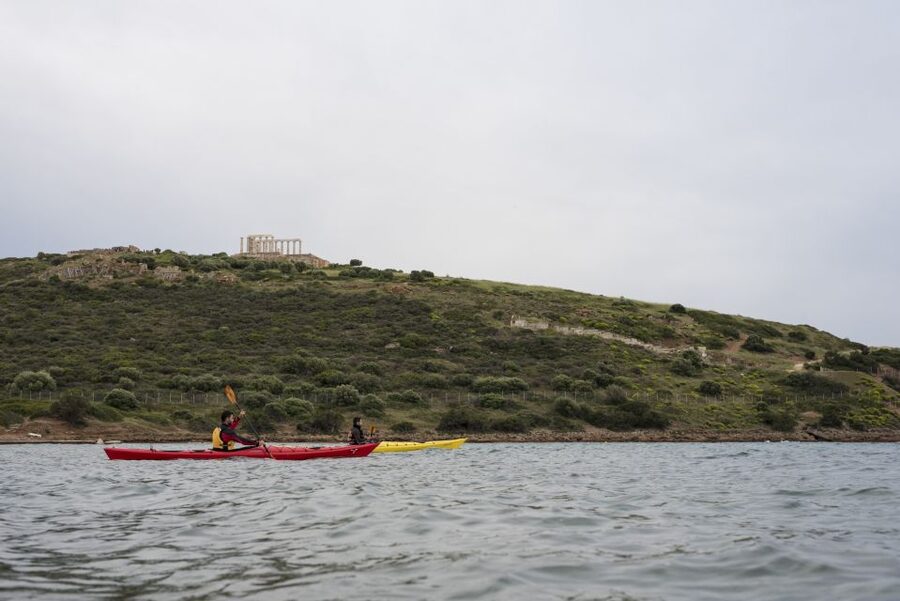 From Athens: Cape Sounion Guided Kayaking Tour with Lunch - Seeing Poseidon’s Temple from two angles
