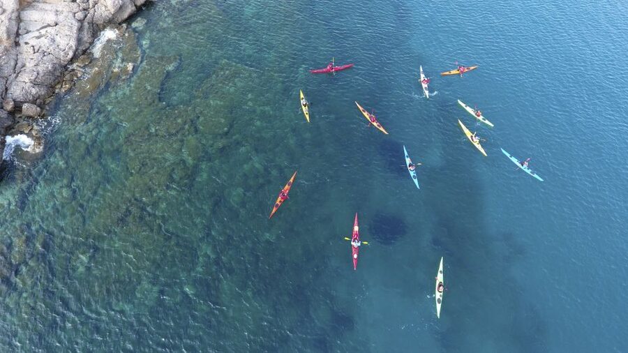 From Athens: Cape Sounion Guided Kayaking Tour with Lunch - A Greek meal beside the Saronic Gulf
