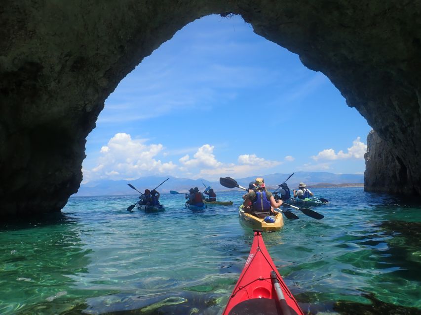 From Athens: Corinthian Gulf Guided Sea Kayaking Tour - The first paddle to Strava Beach