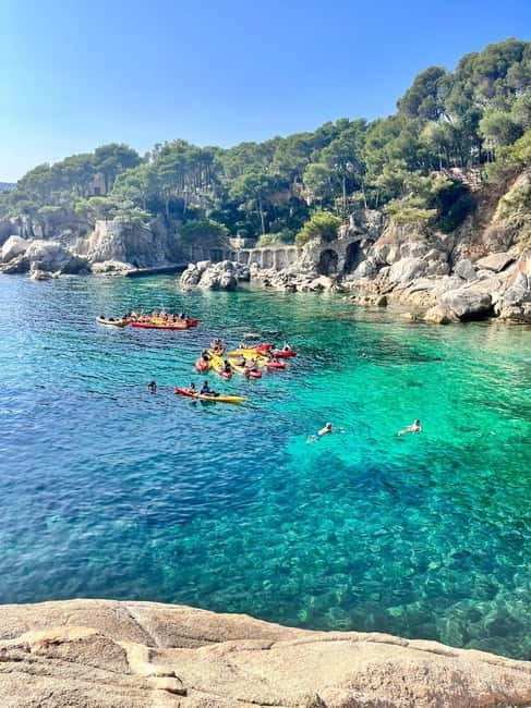 From Barcelona: Costa Brava Kayak & Snorkel Tour with Picnic - Practical ways to enjoy the day more