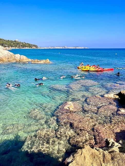 From Barcelona: Costa Brava Kayak & Snorkel Tour with Picnic - What the $71 price really covers