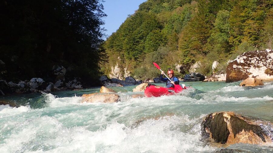 From Bovec: Whitewater kayaking on the Soča River - Who will enjoy this most