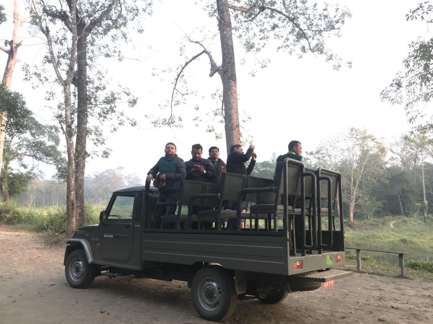 From Chitwan : Jeep Safari,Canoeing,Forest walk Day Tour - Starting from Sauraha