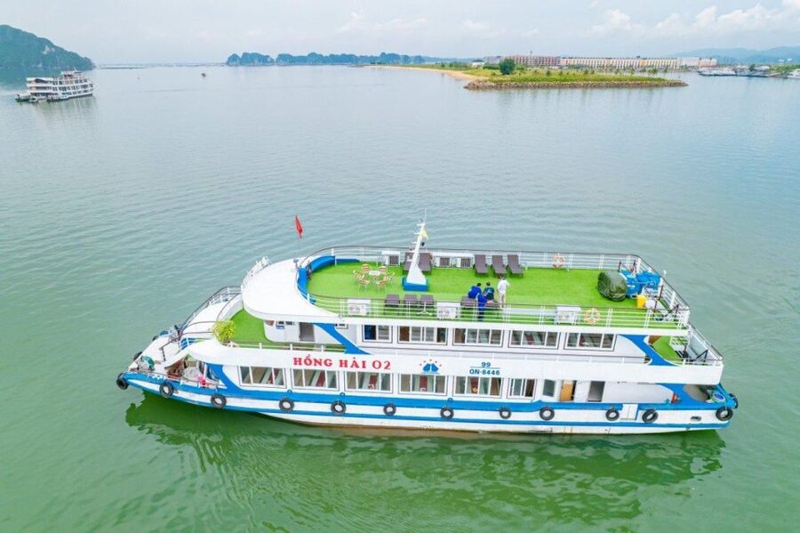 From Hanoi: Halong Bay 1 Day Trip Visit Cave, Island, Kayak - The morning road from Hoan Kiem to Tuan Chau Island