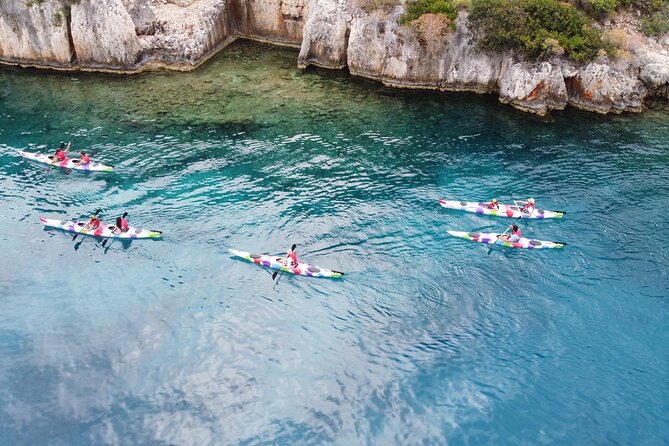 From Kas: Guided Kekova Sea Kayaking Tour - Theimussa adds a final look at Lycian tombs
