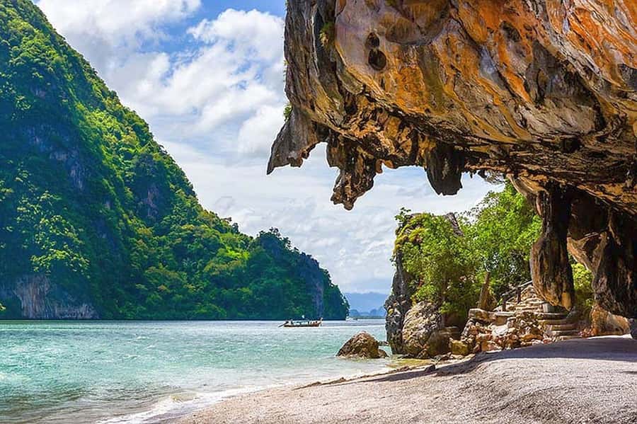 From Khao Lak: Premium James Bond Sunset and Canoe Adventure - Koh Panack and the Jurassic Park feeling