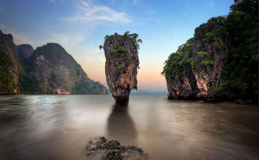 From Khao Lak: Premium James Bond Sunset and Canoe Adventure - From Khao Lak to Ao Po Pier