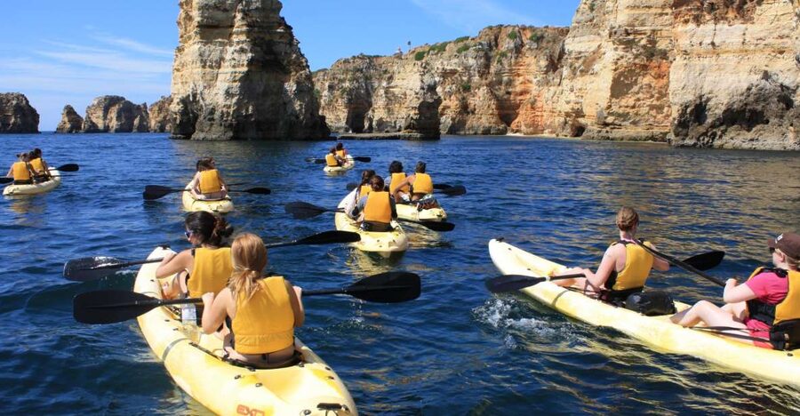 From Lagos: Algarve Coast and Caves by Kayak - Setting out from Lagos