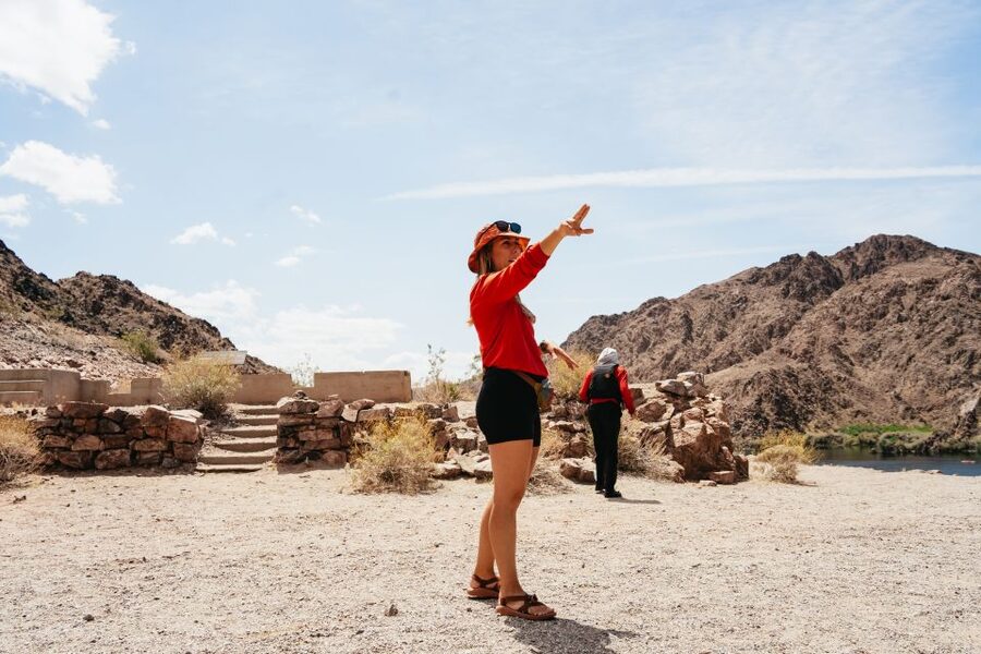 From Las Vegas: Black Canyon Half-Day Kayak Tour - Paddling upstream through Black Canyon