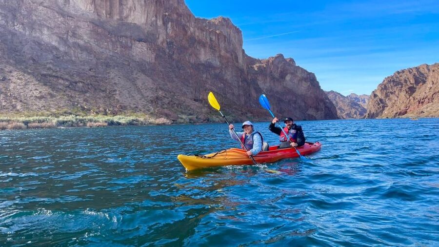 From Las Vegas: Emerald Cave Guided Kayak Tour with Shuttle - Leaving Las Vegas for Willow Beach