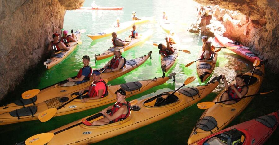 From Las Vegas: Emerald Cave Kayak Tour with Shuttle Pickup - Key points to know before you book