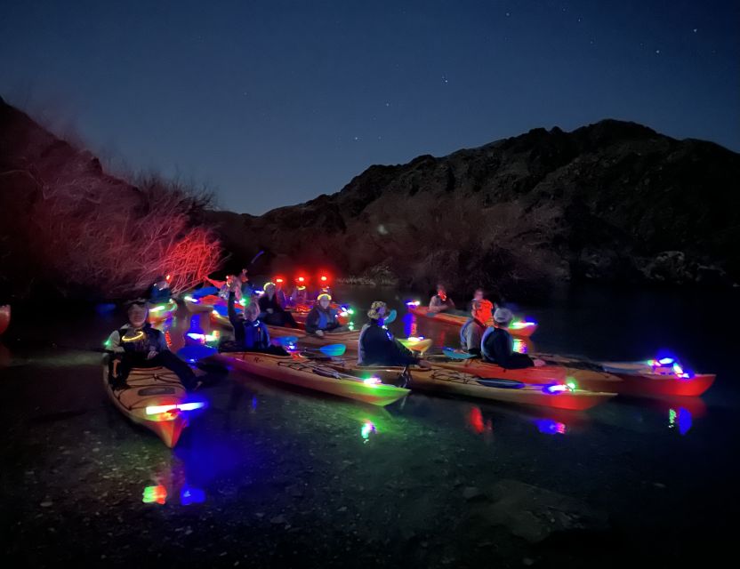 From Las Vegas: Moonlight Kayak Tour on the Colorado River - The short hike and Black Canyon view