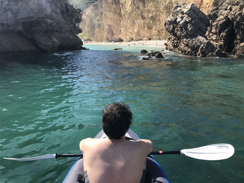 From Lisbon: Arrábida Natural Park Kayak Tour with Lunch - Paddling past cliffs, caves, and beaches