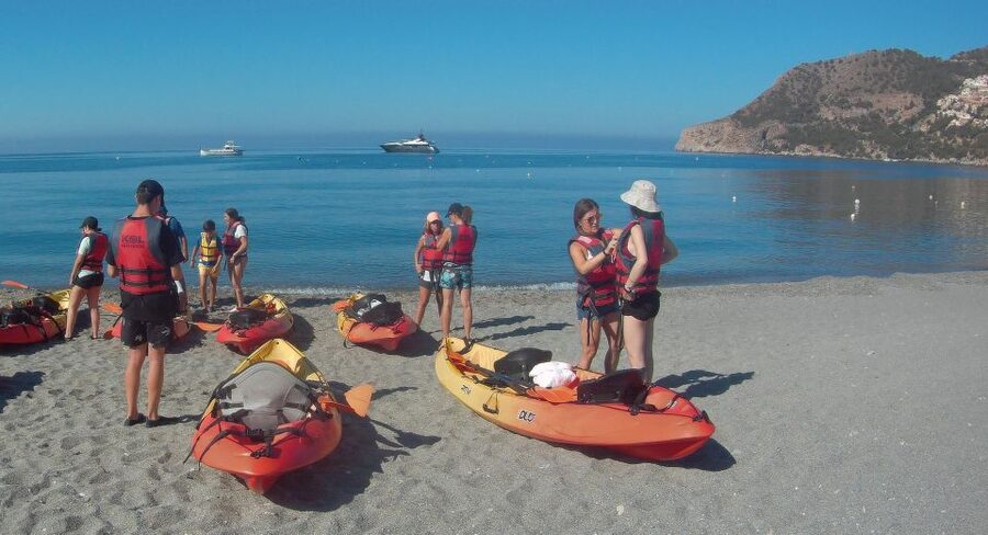From Málaga: Cliffs of Maro-Cerro Gordo Guided Kayaking Tour - Entering the Cave of the Virgin