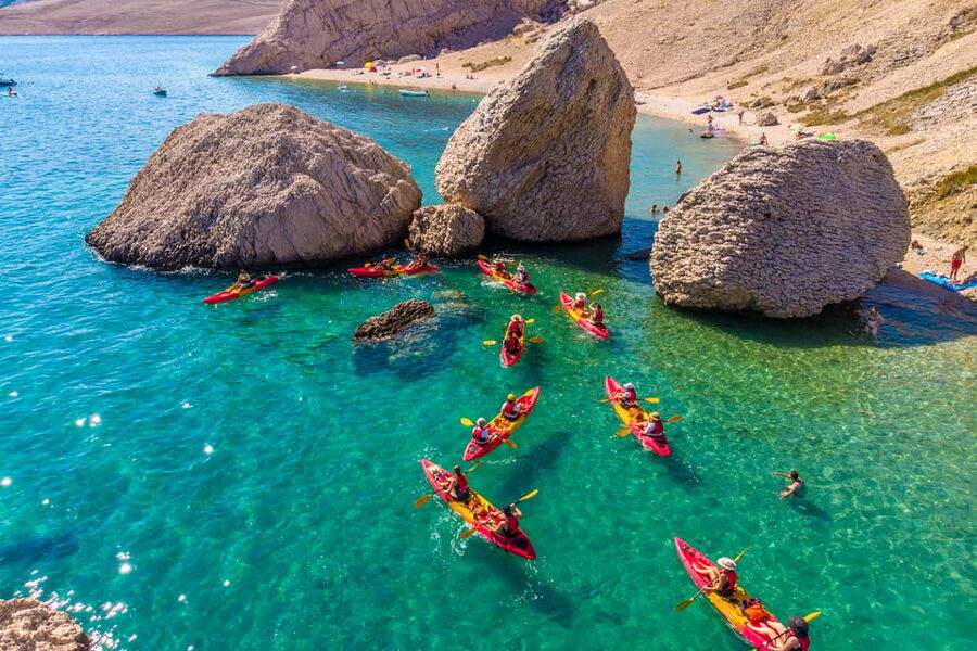 From Metajna/Novalja: Pag Bay Guided Sea Kayaking Tour - Key points to know before you book