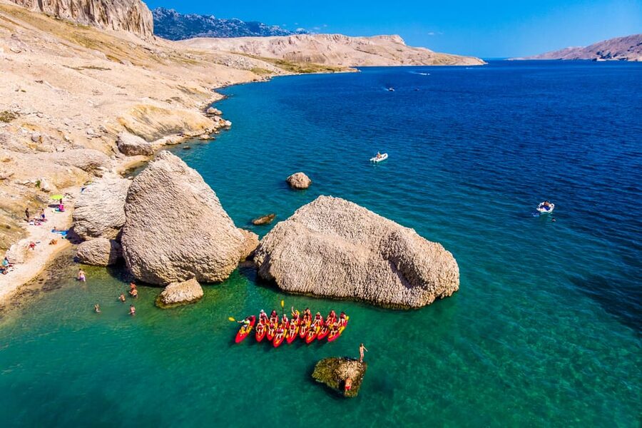 From Metajna/Novalja: Pag Bay Guided Sea Kayaking Tour - Practical packing and timing advice
