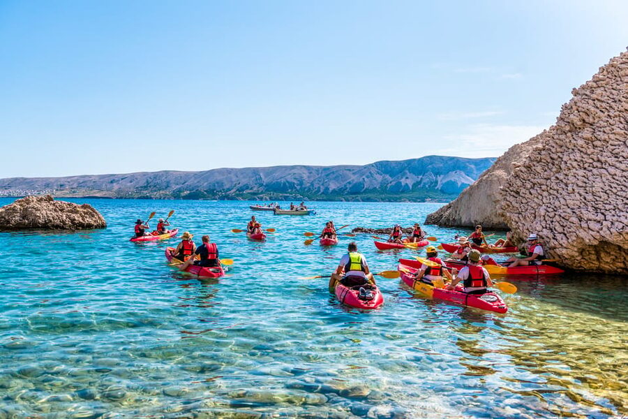 From Metajna/Novalja: Pag Bay Guided Sea Kayaking Tour - What the price includes at $61