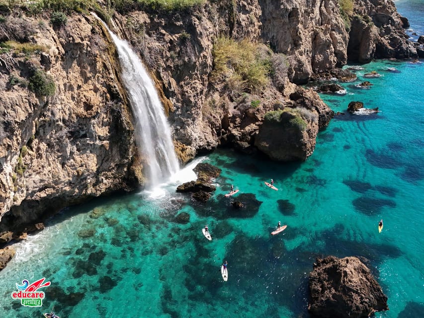 From Nerja: Guided Paddle Surf Cliffs and Maro Waterfall - Exploring the Acantilado caves