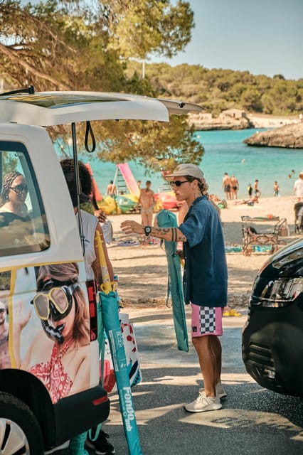 From Palma: Portal Vells Beach and Cave SUP & Snorkel Tour - El Mago and the coastal views