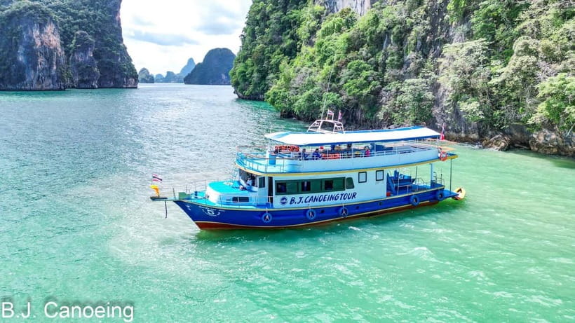 From Phuket : James Bond Island by Bigboat & Canoe Adventure - Hotel pickup and the ride to Ao Po Pier