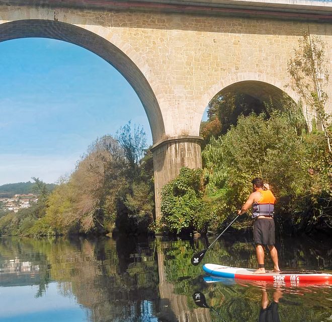 From Porto: SUP Paiva River Tour with Transfer - A guide who shapes the whole outing