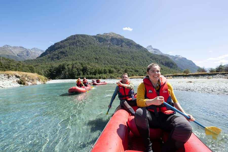 From Queenstown: Dart River Canoe & Jet Boat Day Trip - From Lake Wakatipu to Glenorchy