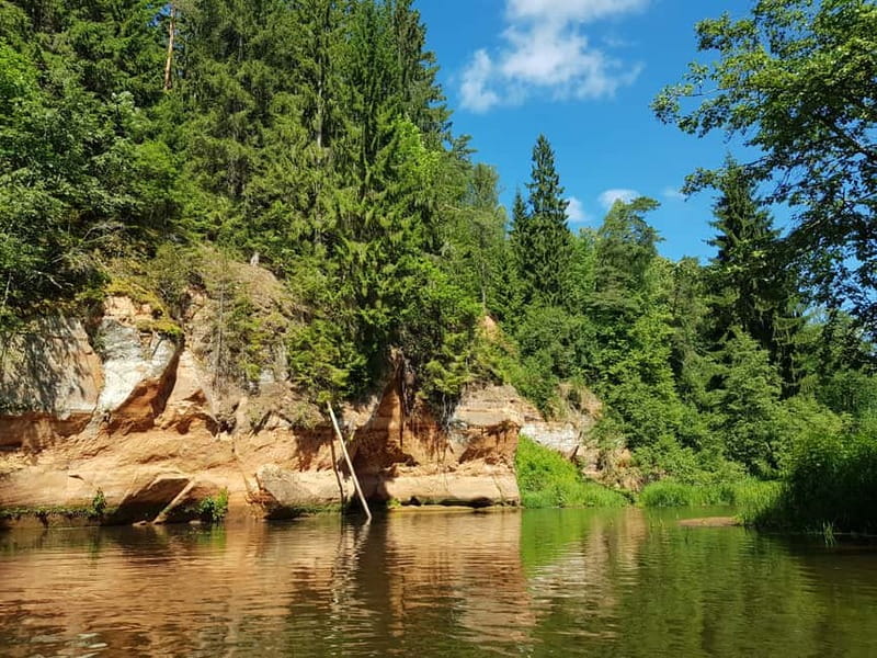 From Riga: Full-Day Scenic Gauja River Valley Kayaking Trip - What the scenery feels like from a kayak