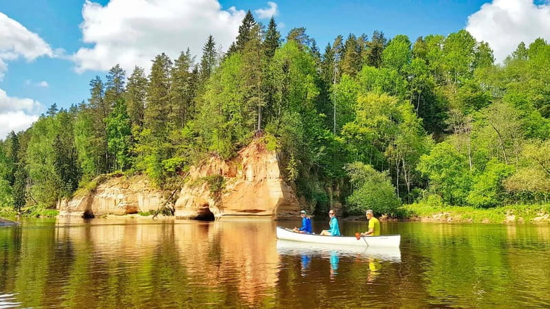 From Riga: Full-Day Scenic Gauja River Valley Kayaking Trip - From Riga to the river: a simple morning start