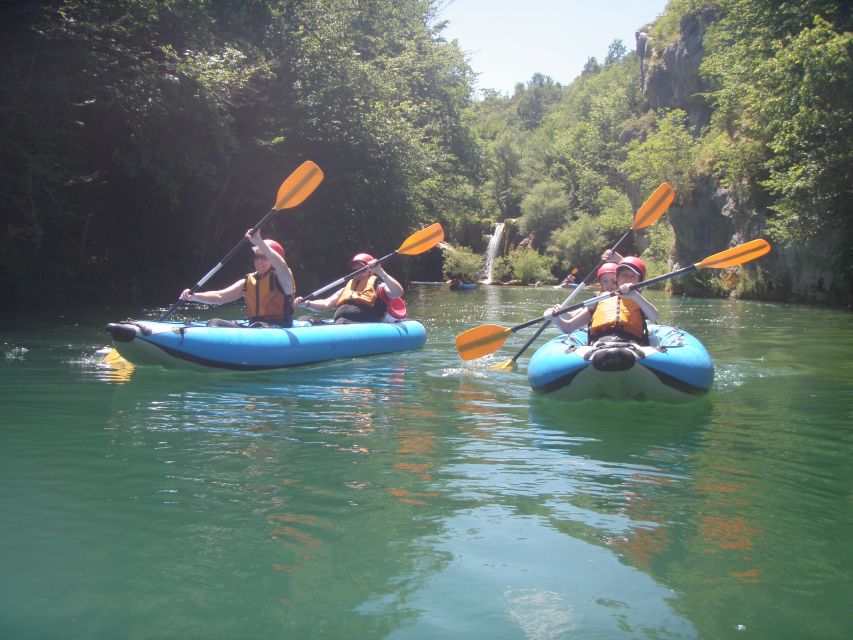 From Slunj: Mrežnica Canyon Kayaking Tour - How the tour works for families